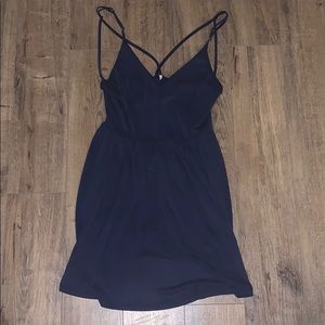 navy blue dress
